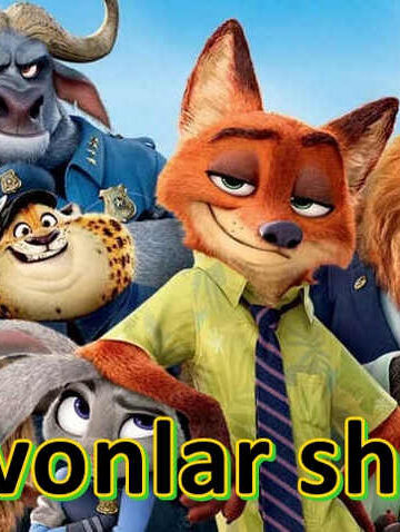 Hayvonlar shahri – Multfilm O`zbek Tilida