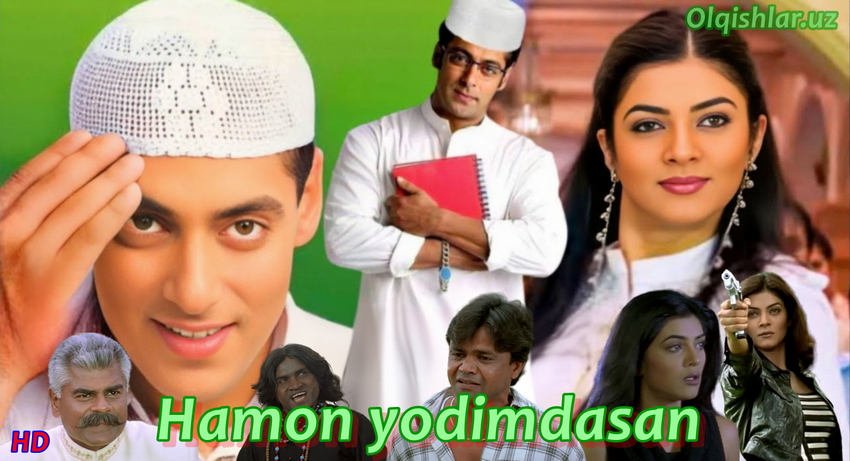 Hamon yodimdasan Seni unuta olmayman — Hind film uzbek tilida